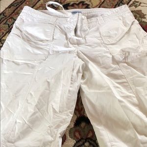 White Izod Capri Pants